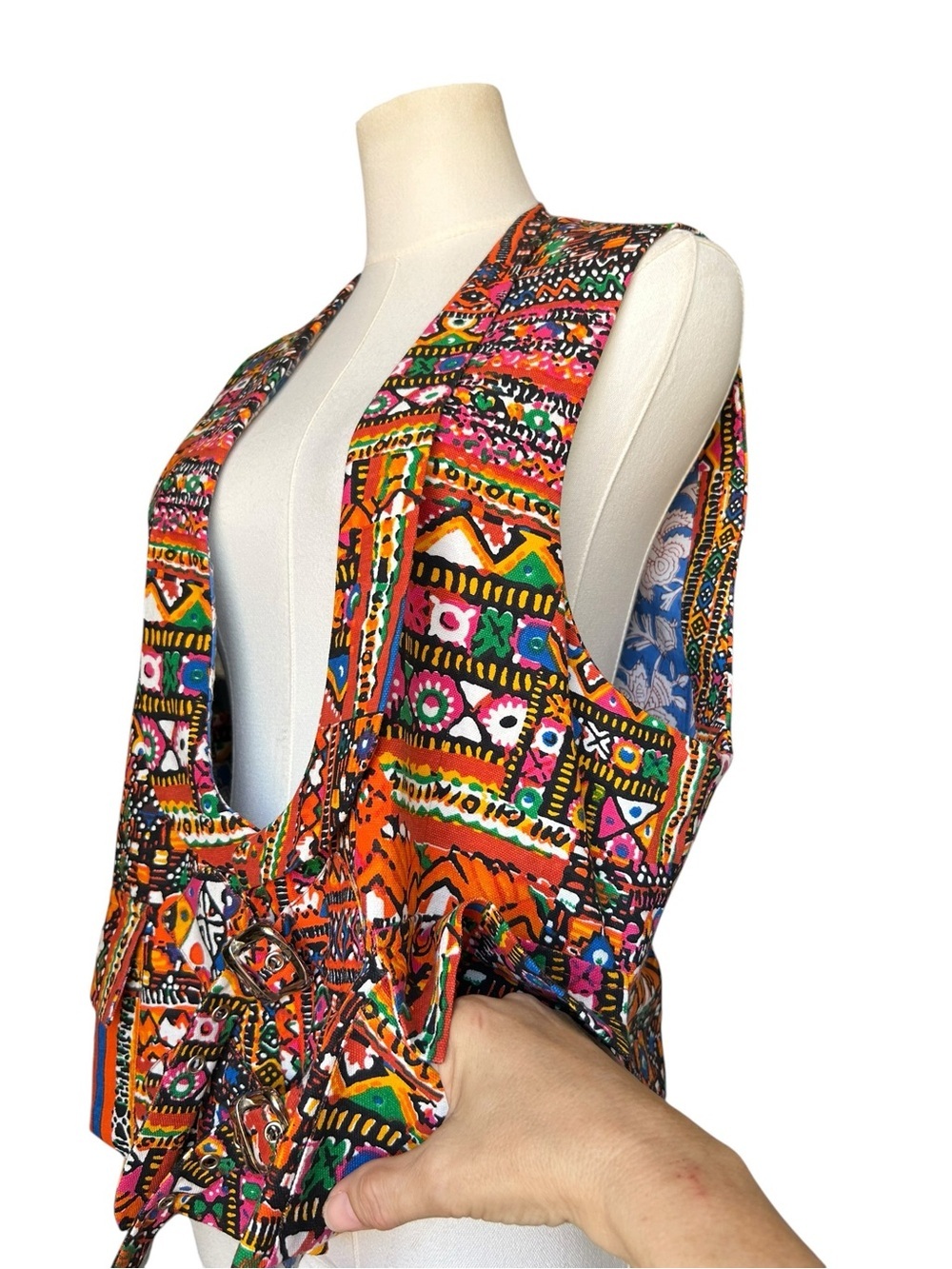 Alix of Bohemia Oversized Bohemian Vest - Picture 10 of 12